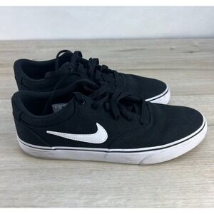 Nike SB Chron 2 Mens Black Canvas Skate Shoes Size 9.5 DM3494 001